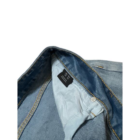 Pretty Little Thing Ripped Jeans Size US 20 UK 24 - Picture 3 of 3